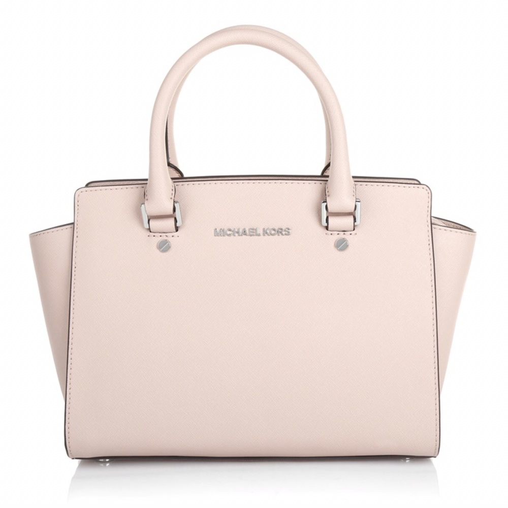 Selma Saffiano Leather medium satchel